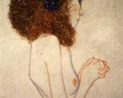 古斯塔夫 克林姆特 : Imploring Girl